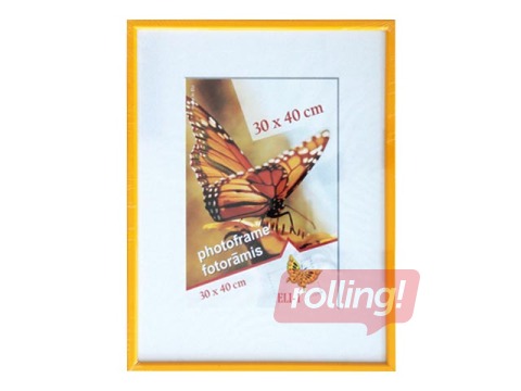 Foto rāmis Aura, A3, plastikāta, dzeltens