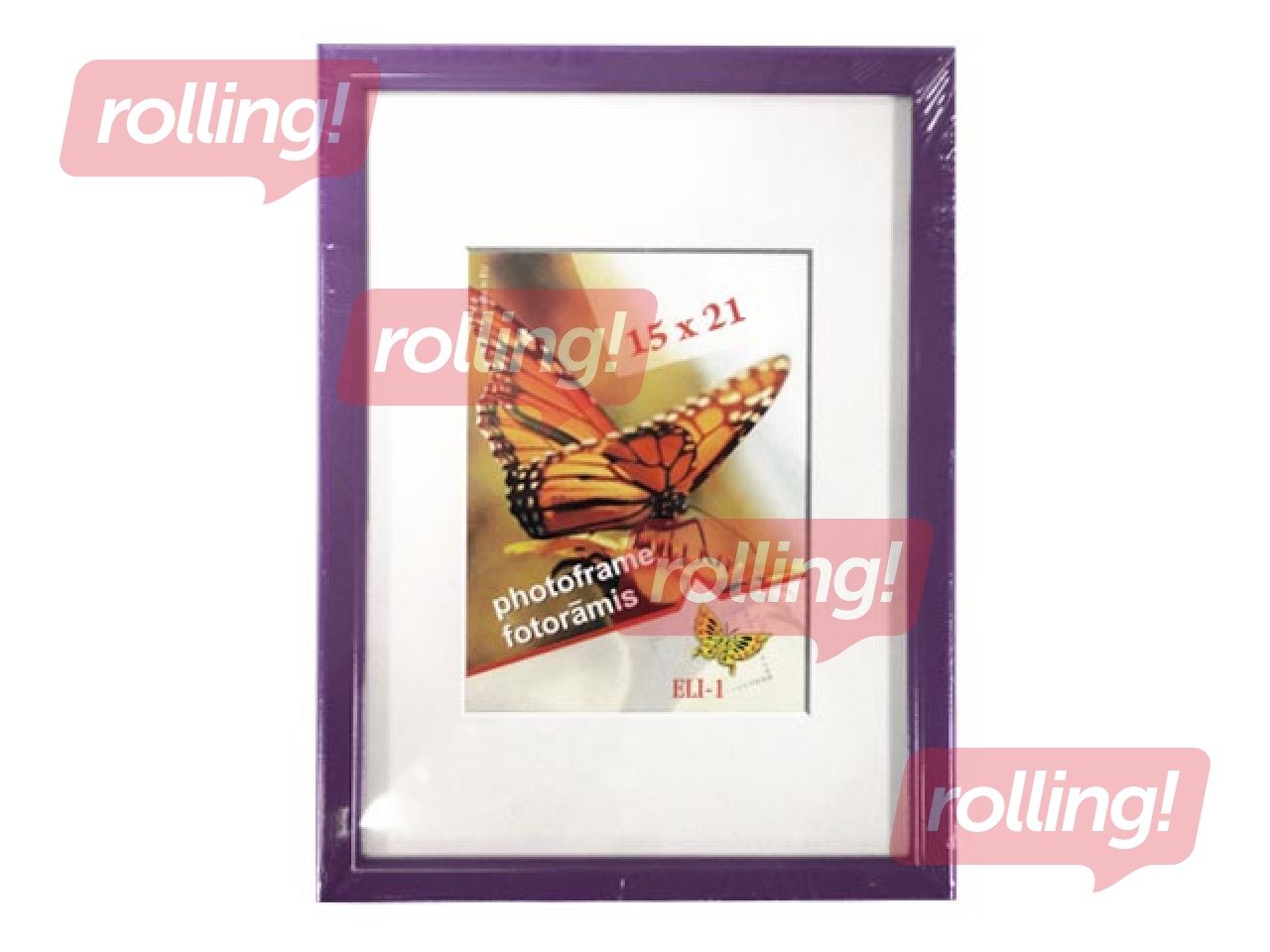 Foto rāmis Aura, A5, plastikāta, violets