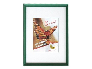 Foto rāmis Spring, A4, koka, zaļš