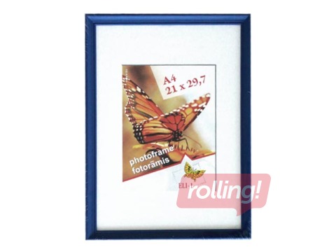 Foto rāmis Spring, A4, koka, zils