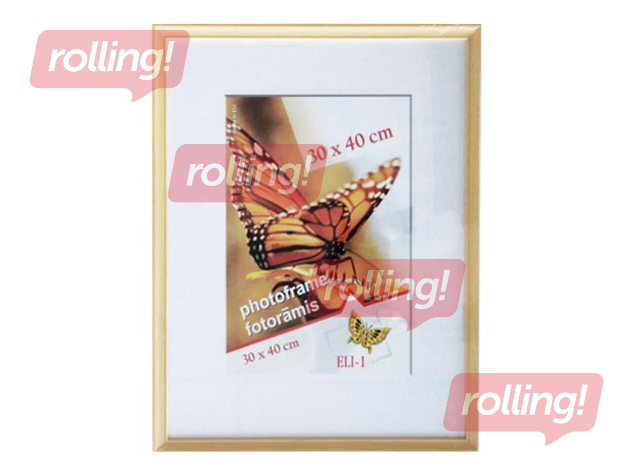 Foto rāmis Spring, A3, koka, dabīgs koks