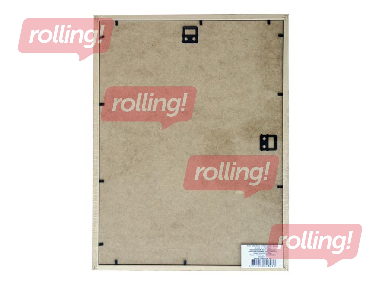 Foto rāmis Spring, A3, koka, oranžs