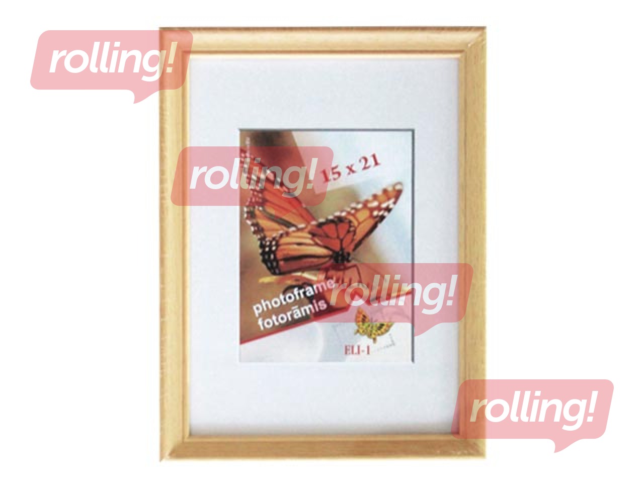 Foto rāmis Spring, A5, koka, dabīgs koks