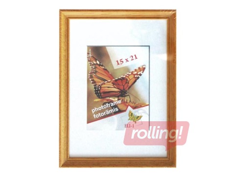 Foto rāmis Spring, A5, koka, dzeltenbrūns