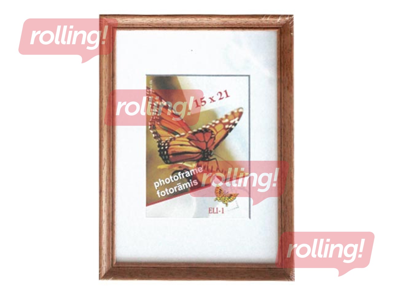 Foto rāmis Spring, A5, koka, brūns
