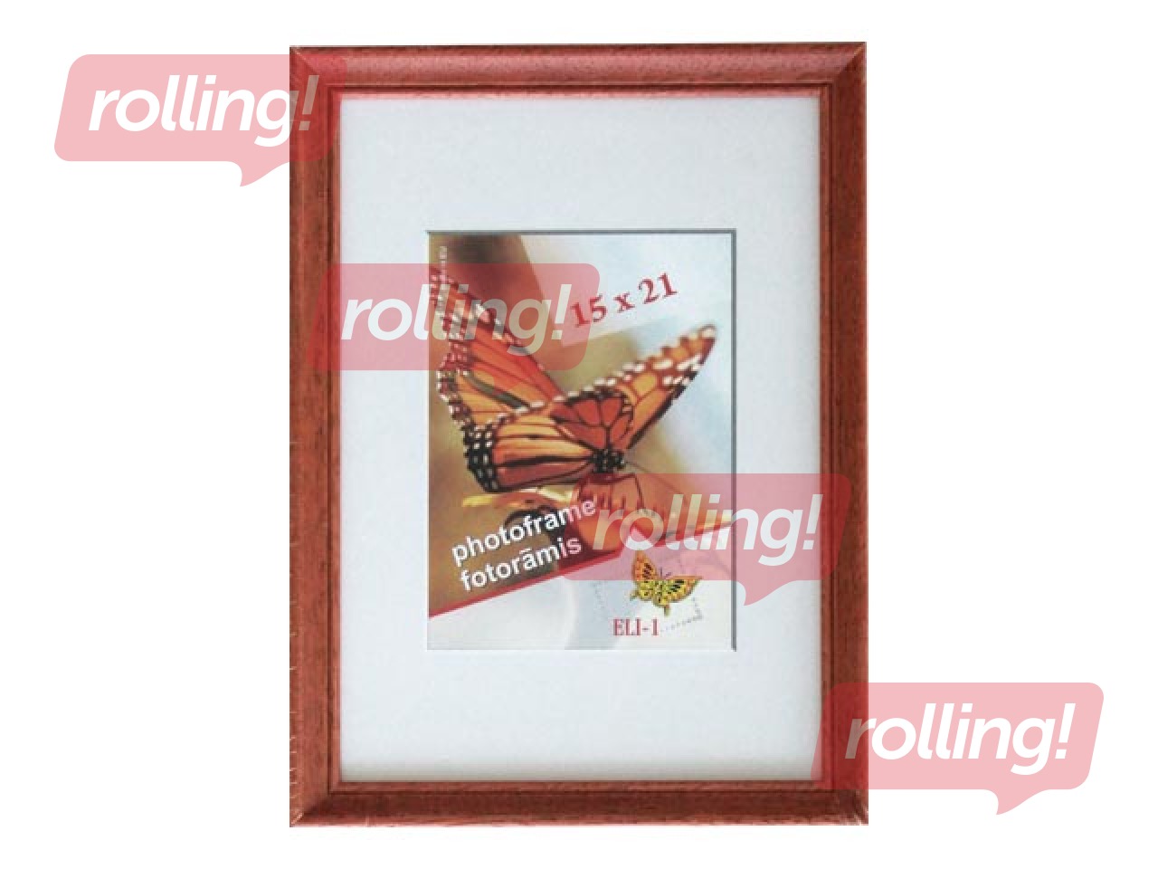 Foto rāmis Spring, A5, koka, tumši brūns