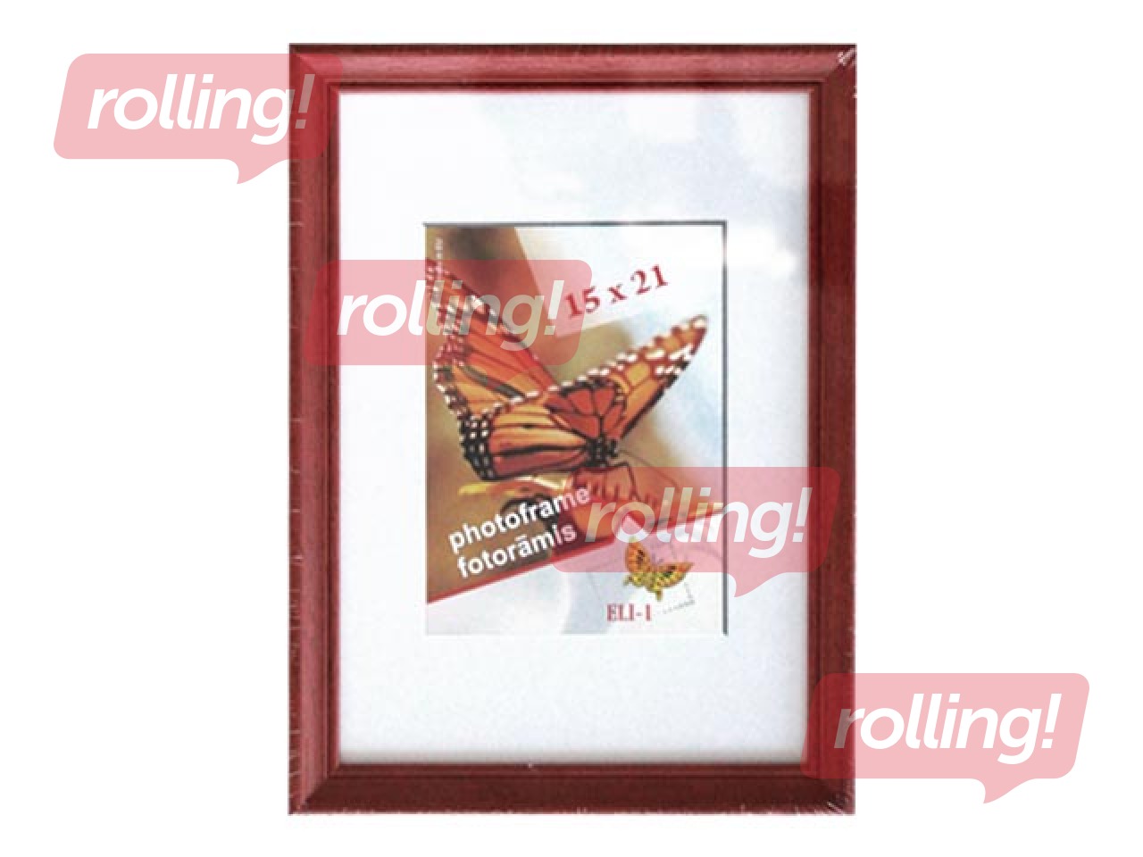 Foto rāmis Spring, A5, koka, bordo