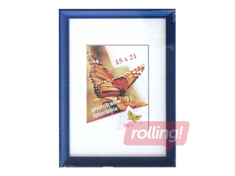 Foto rāmis Spring, A5, koka, zils