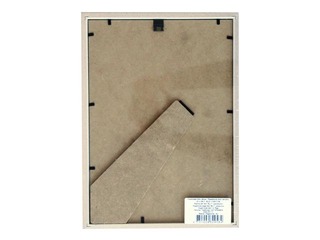 Foto rāmis Osaka, A4, plastikāta, balts ar zeltītu rakstu