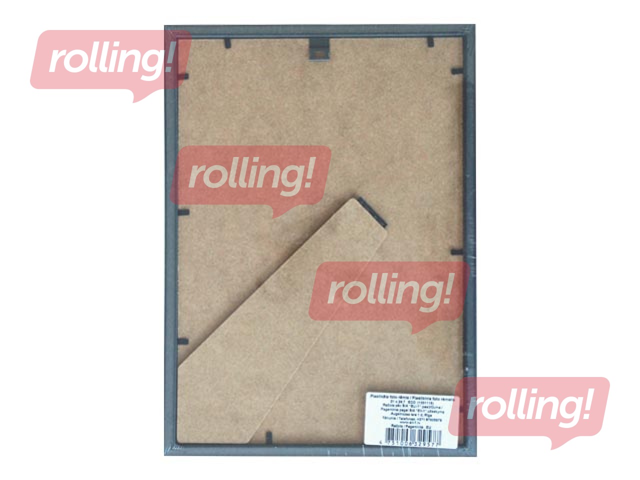 Foto rāmis Osaka, A4, plastikāta, sudraba ar zeltītu rakstu