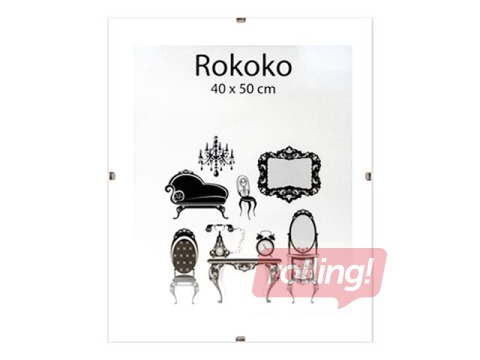 Foto rāmis Clip, 40x50cm, stikla