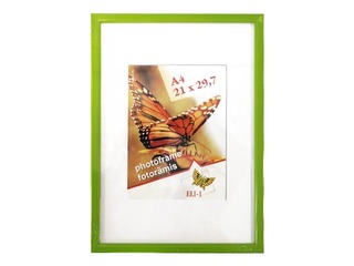 Foto rāmis Aura, A4, plastikāta, gaiši zaļš