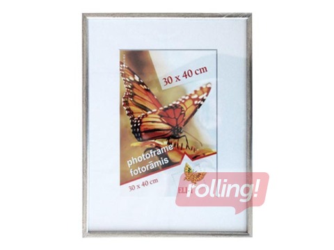 Foto rāmis Aura, A3, plastikāta, antīks sudrabs