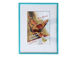 Foto rāmis Aura, A3, plastikāta, gaiši zils