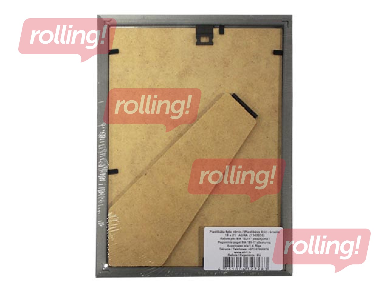 Foto rāmis Aura, A5, plastikāta, antīks sudrabs