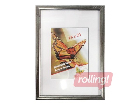 Foto rāmis Aura, A5, plastikāta, antīks sudrabs