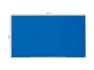 Stikla tāfele Nobo Impression Pro, magnētiska, 85