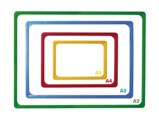 Plastmasas rāmis, A4, zils