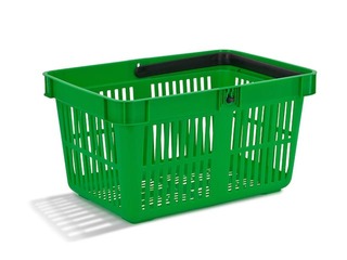 Iepirkumu grozs, zaļš, 27L