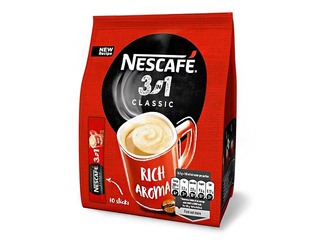 Šķīstošā kafija Nescafe 3in1, 10x16.5g, 165g