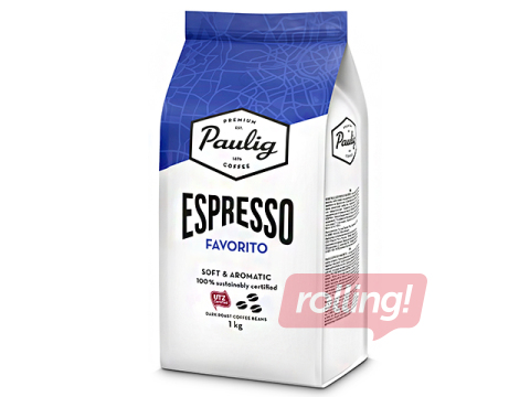 Kafijas pupiņas Paulig Espresso Favorito, 1kg
