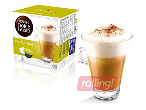 Kafijas kapsulas Nescafe Capuccino, Dolce Gusto, 16gab