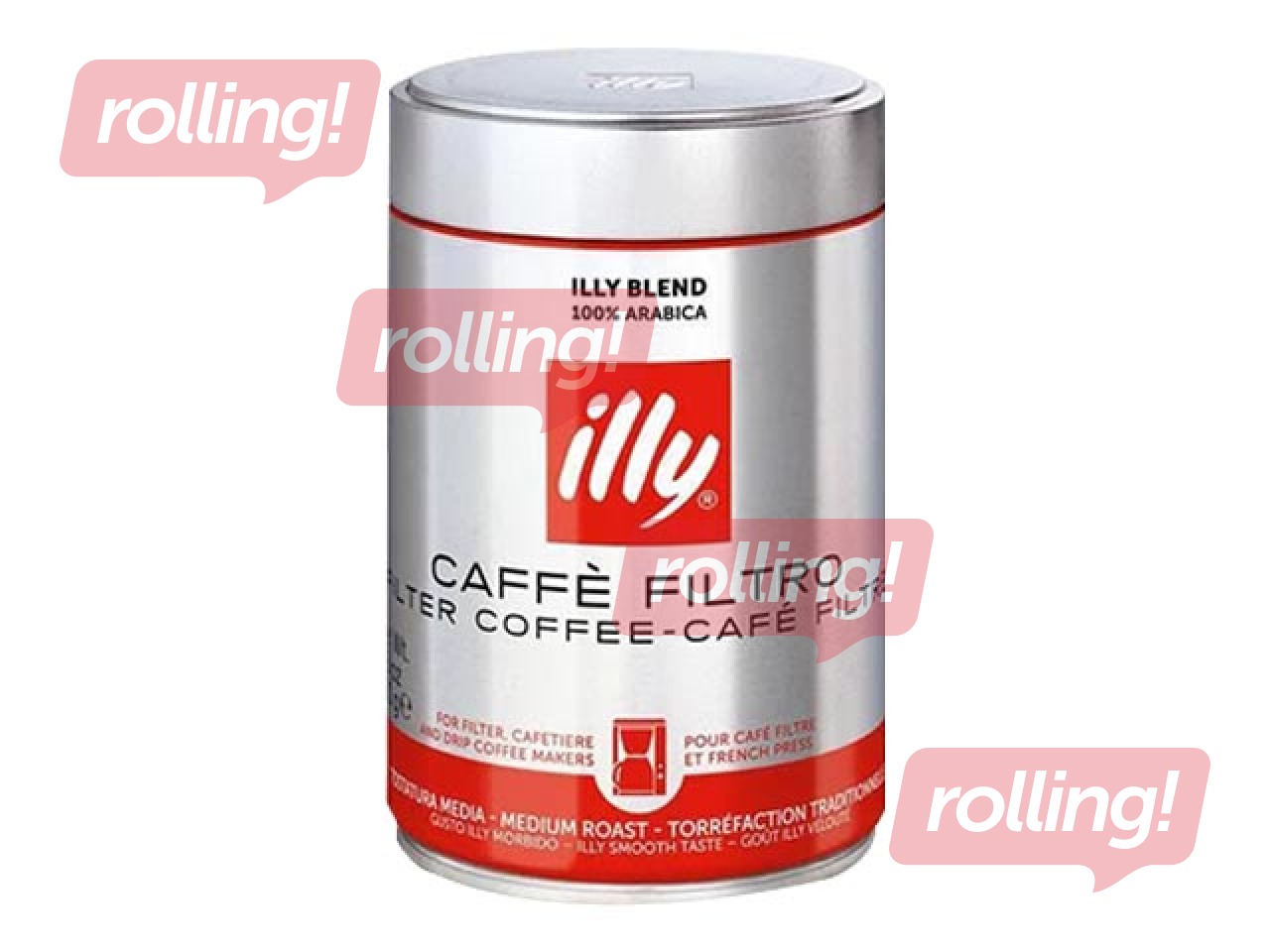 Kafija maltā Illy Filter, 250g