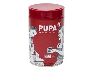 Kafija maltā Pupa Espresso, metāla bundžā, 250g