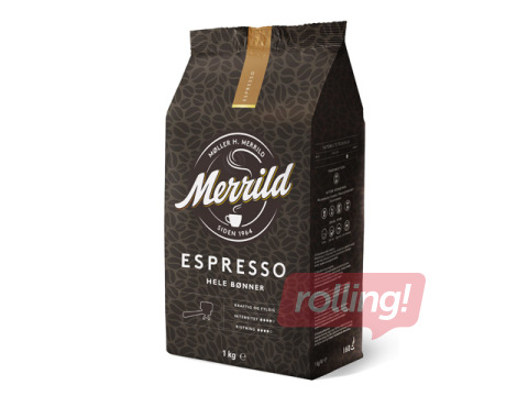 Kafijas pupiņas Merrild Espresso, 1kg