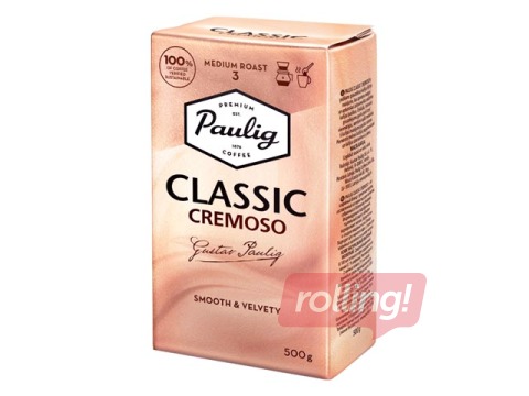 Kafija maltā Paulig Classic Cremoso, 500g