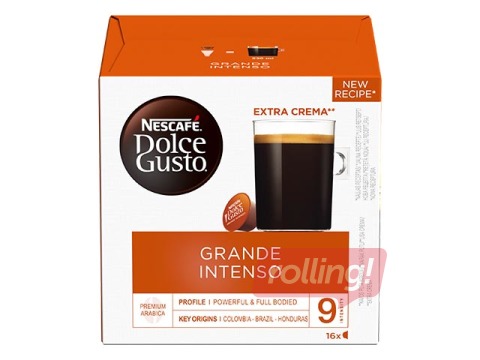 Kafijas kapsulas Nescafe Grande Intenso, Dolce Gusto, 16gab