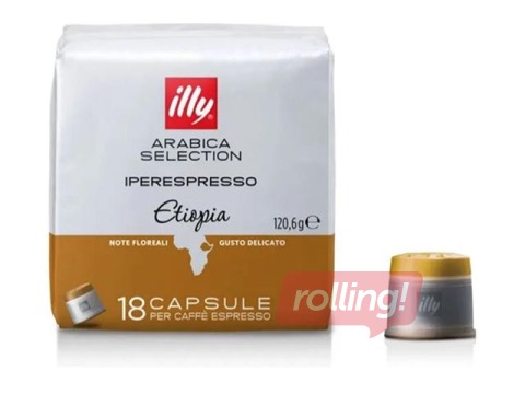 Kafijas kapsulas Illy IperEspresso, Etiopija, 18gab