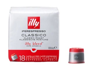 Kafijas kapsulas Illy Classico, IperEspresso, 18gab