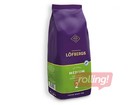 Kafijas pupiņas Löfbergs Medium Roast, 1kg