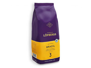 Kafijas pupiņas Löfbergs Brazil Medium Roast, 1kg