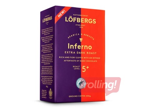 Kafija maltā Löfbergs Inferno, 450g