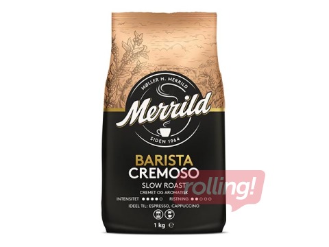Kafijas pupiņas Merrild Barista Cremoso, 1kg 