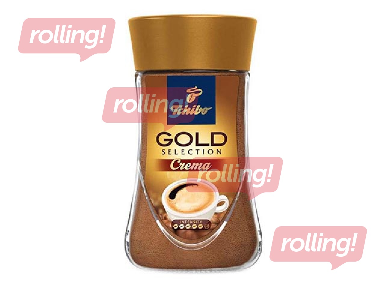 Kafija šķīstošā Tchibo Gold Selection Crema, 90g