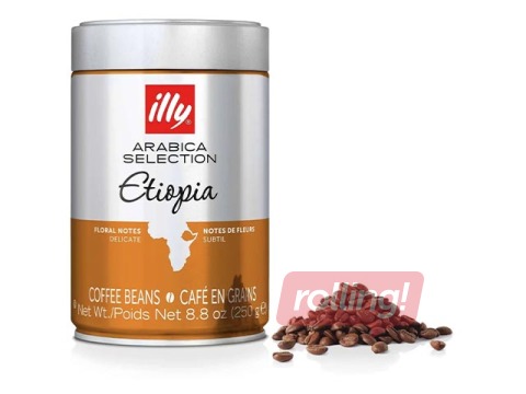Kafijas pupiņas Illy Arabica Selection, Etiopija, 250g
