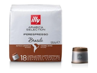 Kafijas kapsulas Illy IperEspresso, Brasile, 18gab