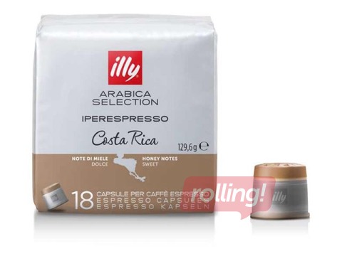 Kafijas kapsulas Illy IperEspresso, Costa Rica, 18gab
