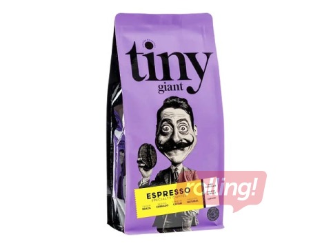 Kafijas pupiņas Tiny Giant, Espresso, viena reģiona, Brazīlija, 1kg