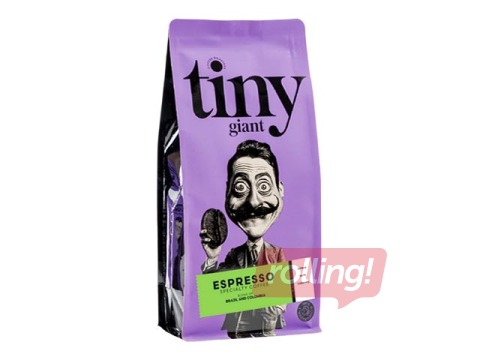 Kafijas pupiņas Tiny Giant, Espresso, maisījums - Brazīlija un Kolumbija, 1kg