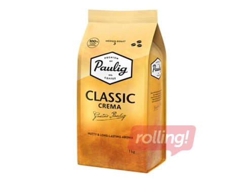 Kafijas pupiņas Paulig Classic Crema, 1kg
