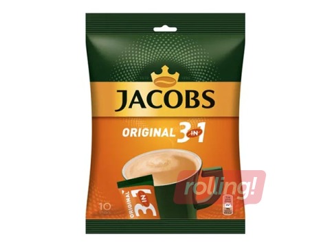 Kafijas dzēriens Jacobs 3in1, 10x15.2g