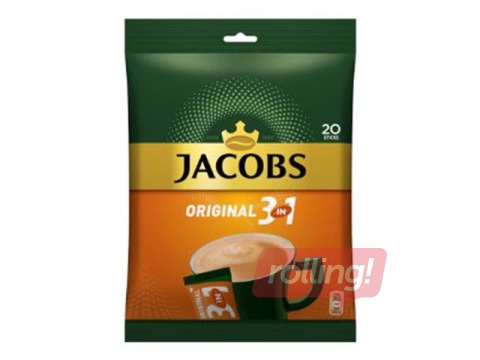 Kafijas dzēriens Jacobs 3in1, 20x15.2g