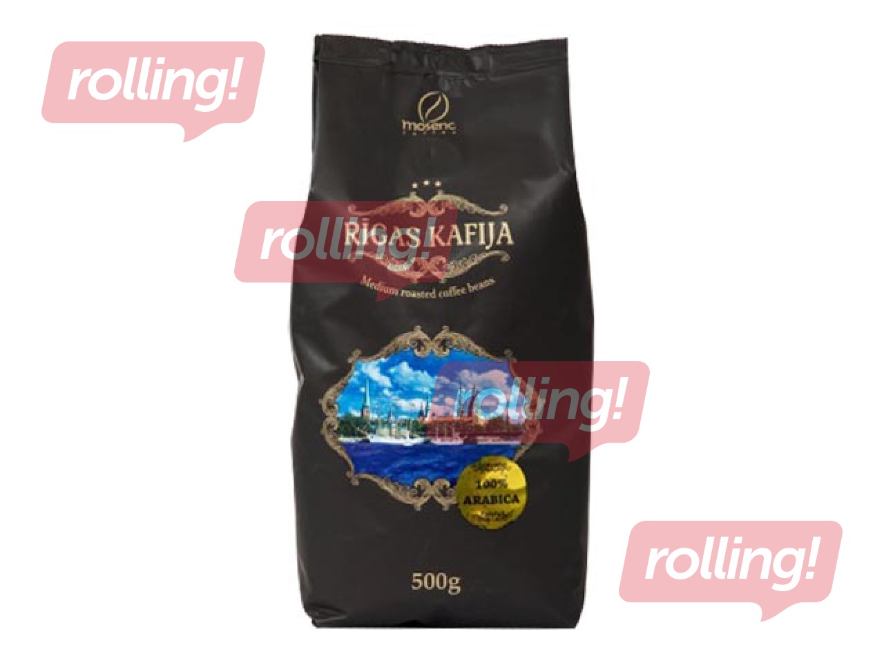 Kafijas pupiņas Mosenc Rīgas kafija, 500g