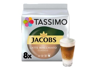 Kafijas kapsulas Jacobs Tassimo Latte Macchiato Classico, 8gab