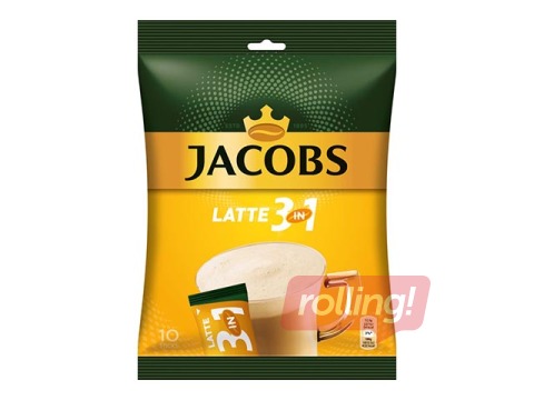 Kafijas dzēriens Jacobs 3in1 Latte, 10x12.5g