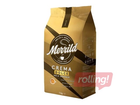 Kafijas pupiņas Merrild Crema Dolce, 1kg 